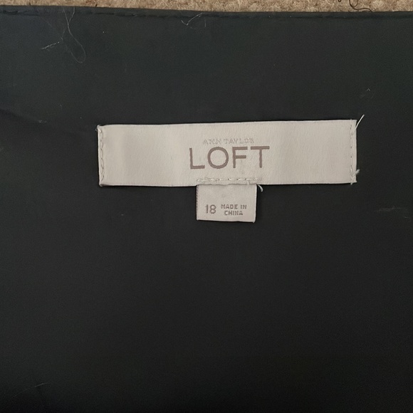 Loft Strapless Black Summer Dress. - Picture 8 of 12